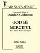 God be Merciful SATB Choral Pack of 25 cover